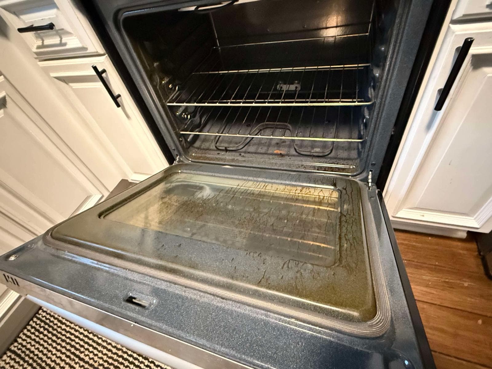 Before: Oven Interior Cleaning