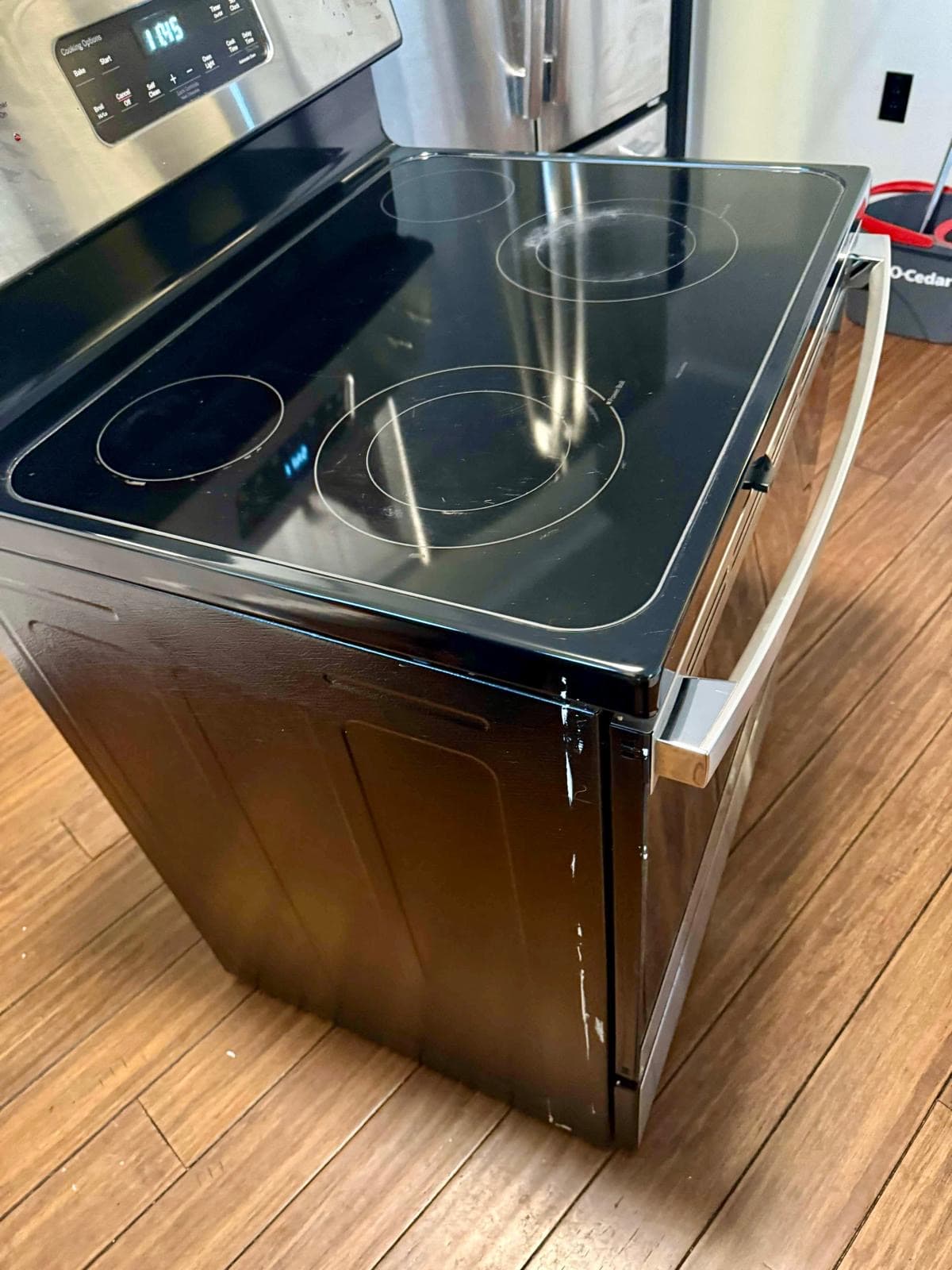 After: Kitchen Stove Cleaning